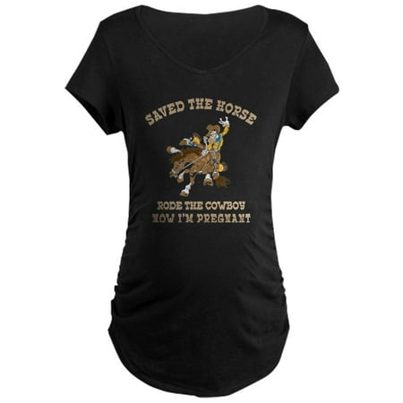 

CafePress - Maternity T Shirt Black - Maternity Dark T-Shirt