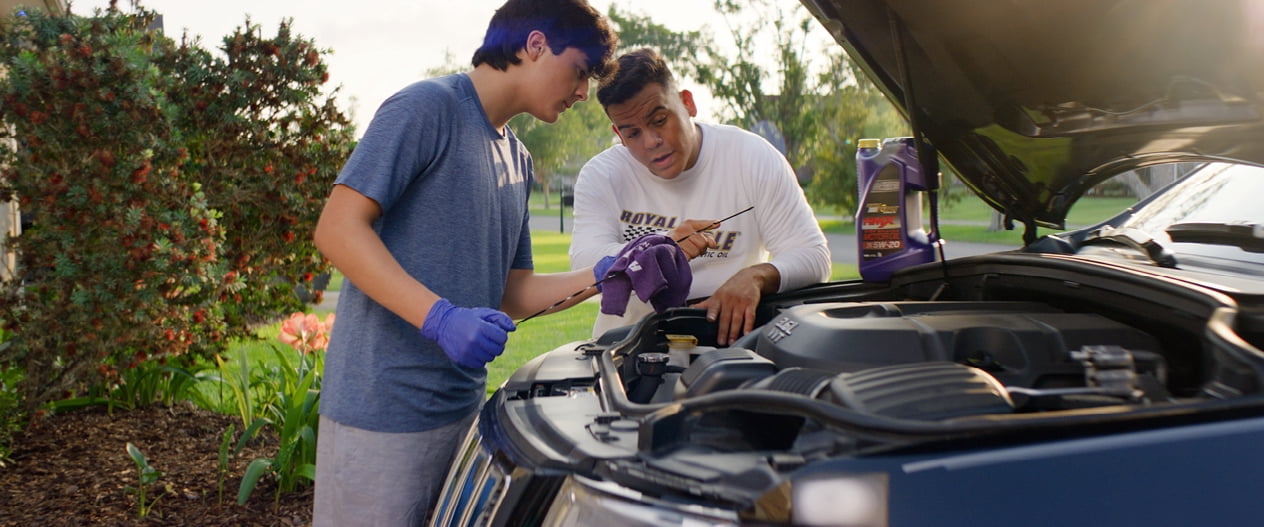 Royal Purple® HMX® Synthetic SAE 10W-30 High Mileage Vehicle Motor Oil, 10 lbs, 5 Quarts