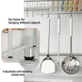 thumbnail image 2 of Over Sink Dish Drying Rack 2-Tier Large Capacity Dish Rack Bowl Shelf Steel, 2 of 7
