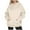 Beige, variant on BLCHUNen Hoodies for Women Long Sleeve Fleece Lined Pullover Tops Gym Active Athletic Sports Casual Sweatshirts with Pockets