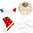 thumbnail image 4 of CCRFTGI 250th Anniversary Usa Shirt for Kids Girls Boys Size 6-7 Independence Day 4th Of July Cute Tops 250th Anniversary Flag Outfits July 4th Celebration Summer Tops 1776 T-Shirts Gold 3-4 Years, 4 of 5