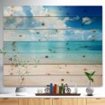 thumbnail image 2 of Design Art - Sable de la Plage dans la Mer Bleue des Caraïbes, 2 of 5