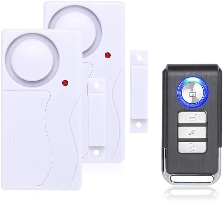 Mengshen Door and Window Alarm, AntiTheft Burglar Wireless Alarm with