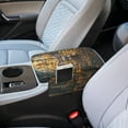 thumbnail image 3 of Renewold Deer Camo Hunting Forest Car Center Console Cover Comfortable Non-slip Armrest Cushion with Side Storage Pocket Arm Rest Covering Protective Cover Car Interior Accessories, 3 of 9