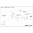 thumbnail image 6 of Simpli Home Owen Faux Air Leather Coffee Table Storage Ottoman in Midnight Black, 6 of 10