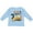 AE-Light Blue, variant on Inktastic Three and Digging It Bulldozer 3rd Birthday Boys or Girls Long Sleeve Toddler T-Shirt