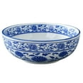 thumbnail image 1 of 1Pc Chinese Style Ceramic Bowls Blue and White Porcelain Bowl for Home Use, 1 of 6