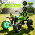 thumbnail image 5 of 24V Dinosaur Kids Ride On Car, 2 Seater Power Ride On Toy for Kids with Remote Control, Bluetooth, USB, 4-Wheel Suspension, Dinosaur Electric Toy Car for Boys and Girls Ages 3-8, 5 of 8