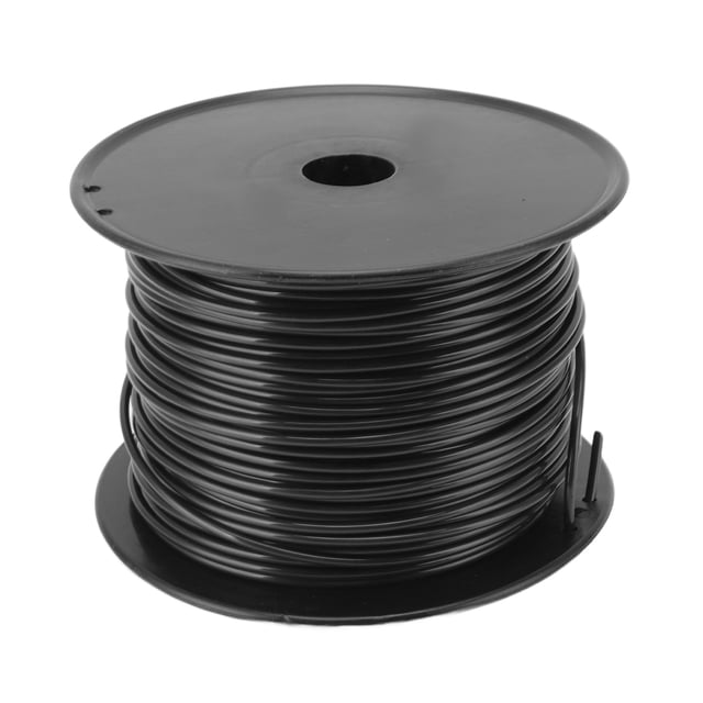Round String Trimmer Line, Good Performance Round Trimmer Line Black Nylon Fast Acceleration 3.3mm Low Noise For Lawn Mowers 142m / 465.9ft