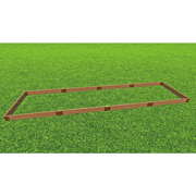Tool-Free Classic Sienna Raised Garden 4' x 16' x 5.5" - 1" Profile