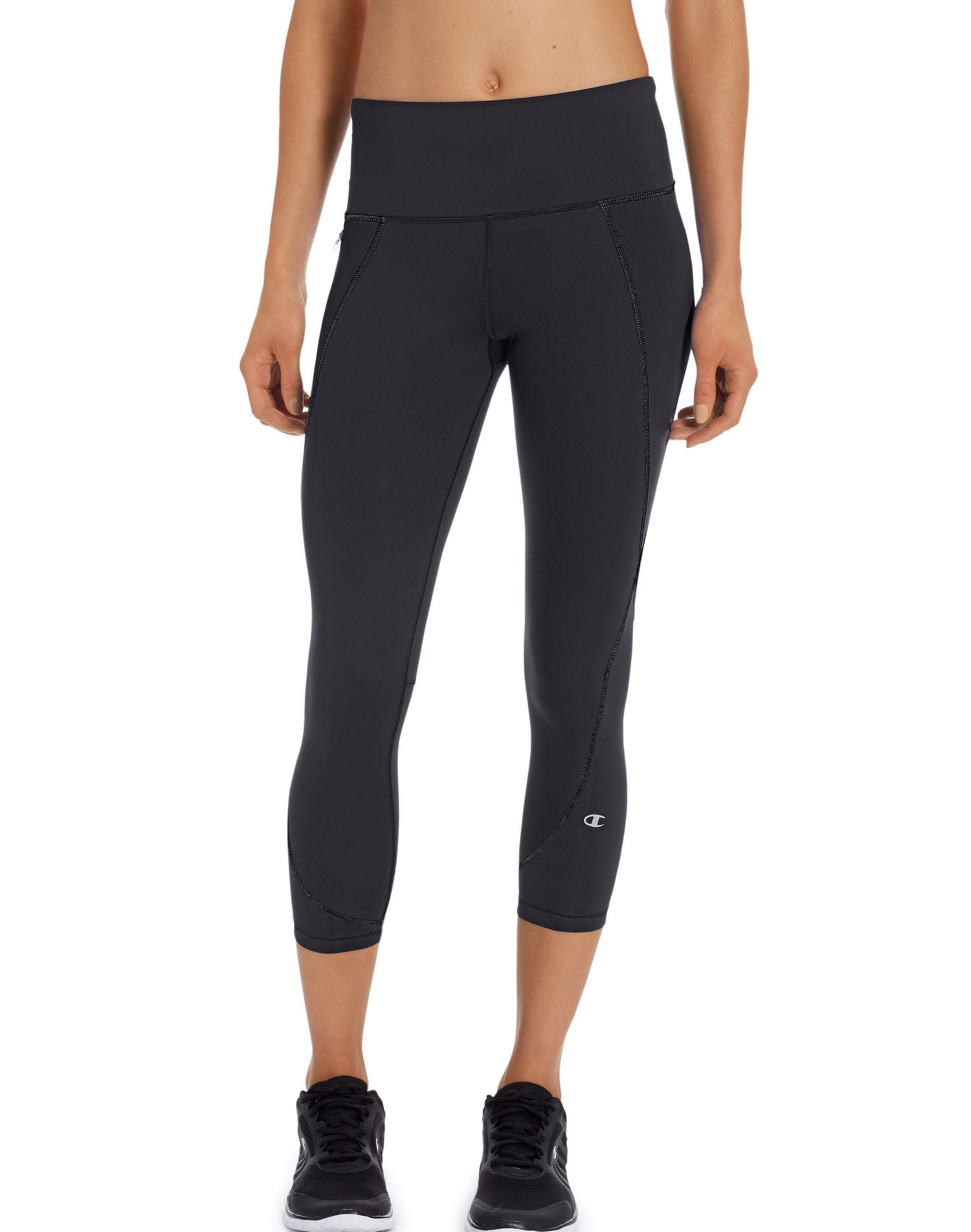 Champion Women`s Run Capris, XL, Black Walmart Canada