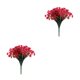 thumbnail image 4 of Ounissouiy 2 piezas Aplicación ABS Decoración para el hogar Fiesta y mantenimiento realista 2x Aspecto No tóxico Madres y amantes Ancho Rosy Rosado Rosado 2Conjunto, 4 of 6
