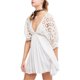 thumbnail image 1 of Vestido acampanado Free People Bella Note blanco roto grande, 1 of 1