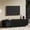 50-59 inches + Black + Primary Living Space + 50-59 inches + American Design,Classic + 60 inches + MDF, variant on 58''Tv Console With Mid Century Unique Spiral Wave Design With Storage Cabinet And 2 Drawers Tv Stand For Living Room, Bedroom, Walnut