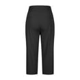 thumbnail image 4 of Audhol Yoga Pants Women, Pants for Women High Waisted Crop Work Pants Summer Casual Slacks Yoga Dress Pant Women's Activewear Black M, 4 of 7