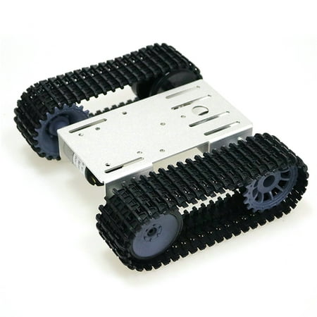 Tracked Robot Smart Car Platform Robotics Kits Robot Tank Crawler Chassis DIY Kit Solid Robotic Platform Tank Mobile Platform Robotic Toy Platform for