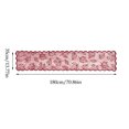 thumbnail image 3 of DefiDgd Thanksgiving Maple Leaf Lace Table Runner,Vintage Breathable Rustic Design Elegant Embroidered Floral Lace Cover for Farmhouse Wedding Dinner Holiday Birthday Party Home Tabletop Decor(N), 3 of 5