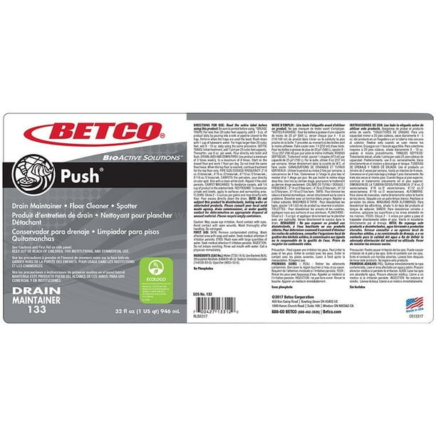 20Pc Label, Betco Push