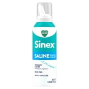 Vicks Sinex Saline Nasal Spray, Nasal Decongestant for Sinus Relief, 5 oz