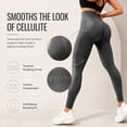 thumbnail image 4 of 3D Anti-Cellulite Leggings, High Waist Compression Shaping Pants, Sculpting Slimming for Women Yoga Gym,Light Purple S, 4 of 8
