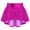 Hot Pink, variant on iEFiEL Girls Metallic Pleated Miniskirt Skort A-Line Scooter Skirt Dancewear Lake Green 12