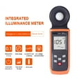 thumbnail image 3 of Lux Meter 0~200,000Lux Range Light Meter Pocket Design Illuminometer Lux/Fc Photometer Tester Enviromental Testing Luxometro ,Easy to Use, 3 of 4
