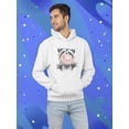 thumbnail image 2 of Raccoon Chewing Gum Hoodie Men -SPIdeals Designs, Male x-Large, 2 of 4