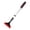 typeC, variant on Ice Scraper for Car Windshield Window, Scratch Free Silicone Ice Snow Scraper for Cars Trucks, Frost Snow Removal Tool with Ergonomic Foam Grip & Aluminum Handle, Winter Car Accessories (Red)