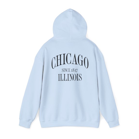 Chicago Illinois Trip Moving Away Hoodie Gifts Hooded Sweatshirt Pullover