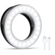 thumbnail image 3 of Luz para selfie, luz para selfie para teléfono celular, luz de anillo para teléfono celular, luz de anillo de 40 LED con brillo de 3 cosas, luz de anillo para selfie recargable por USB, para todos, 3 of 8