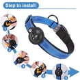 thumbnail image 7 of Gostoto Dog Collar with Tracking Mechanical Lock, Airtag Leather Nylon Webbing Dog Collar, Pull-Resistant Reflective Dog Collar For Small Medium Large Dogs, 7 of 7