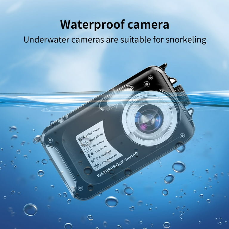 InsCrazy Digital Camera 30 Megapixel HD Digital Camera 2.7