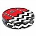 thumbnail image 3 of MightySkins Skin Compatible with Shark Ion Robot R85 Vacuum - Red Chevron | Protective, Durable, and Unique Vinyl Decal wrap Cover | Easy to Apply, Remove, and Change Styles | Made in The USA, 3 of 4