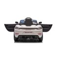 thumbnail image 4 of COCLUB Kids Cars to Drive 12V Licensed Porsche 718 Electric Car for Kids with LED Headlights & Tail Light, Remote Control, Music, 4 Wheel Suspension, 3 Speed Ride on Car white, 4 of 8