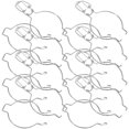 thumbnail image 1 of 12pcs Stainless Steel Sealing Clips Mason Jars Glass Canister Buckles Jar Sealing Clip Canning Jar Accessories For Airtight Food Storage, 1 of 4