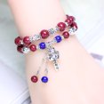thumbnail image 1 of Accesorios envueltos doble estilo étnico pulsera de cerámica pulsera de cuentas mujer alto sentido, 1 of 6