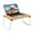 Wood, variant on Folding Lap Desk, Laptop Stand Bed, Breakfast Serving Tray, Portable & Lightweight Mini Table, Lap Tablet Desk for Sofa Couch Floor - White