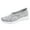 Grey, variant on ibiyuan Orthopedic Walking Shoes for Women Mesh Knitted Low Top Walking Shoes Closures Arch Support Closed Toe on Walking Sneakers for Women Classic Hands-Free Mary Jane Flats Soft Shoes