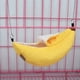 thumbnail image 4 of Diseño de animales mascota plátano hámster rata hamaca jaula casa nido hámster casa cálida Animal PEQUEÑO hamaca, 4 of 5
