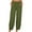 Multicolor, variant on Tejiojio Women Clothes Wholesale Women's Solid Color Petite Loose Trouser Wide Ninth Pants Cotton And Linen Pants