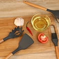 thumbnail image 4 of Meijiashe Cabilock 4pc Portable Silicone Utensil Set for Cooking, 4 of 11
