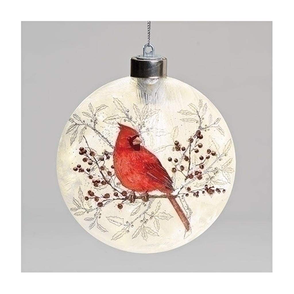 Department 56 Christmas World Cardinal in Teardrop Hanging Ornament
