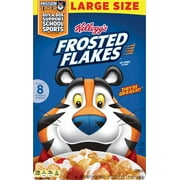 Kellogg's Frosted Flakes Original Breakfast Cereal, Large Size, 17.3 oz Box