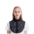 thumbnail image 4 of WASHWEPE Cuello Falso De Encaje Negro Accesorio Para Blusas Chaquetas Y Camisetas De Mujer, 4 of 4