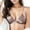 Khaki, variant on Women Wide Strap Bra Soft Stretchy Thin Wireless Bra with Removable Pads for Delicate Comfort and Effortless Support M White