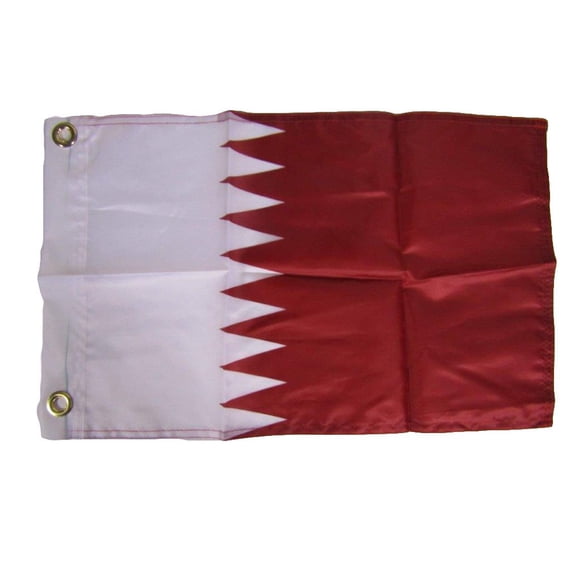 12x18 12"x18" Qatar Country Motorcycle Boat Flag Grommets