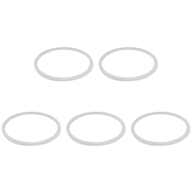 5pcs 26 cm Inner Rubber Seal Gasket for Pressure Cooker White