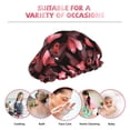 thumbnail image 6 of KLL Ladybugs and Red Hearts Pattern Shower Cap & Bath Cap for Women,Reversible Oversized Waterproof Shower Caps for all Hair Lengths,Elastic Reusable Bathing Hair Cap, 6 of 6
