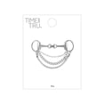 thumbnail image 3 of Time and Tru Silvertone Horse Bit Brooch, 1 Piece, 3 of 4