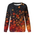 thumbnail image 4 of Birdeem Chandails en Molleton pour Femmes Chandail à Capuchon Pullover Femmes Décontracté Imprimé Manches Longues Col Rond Chandail Chandail à Capuchon, 4 of 5